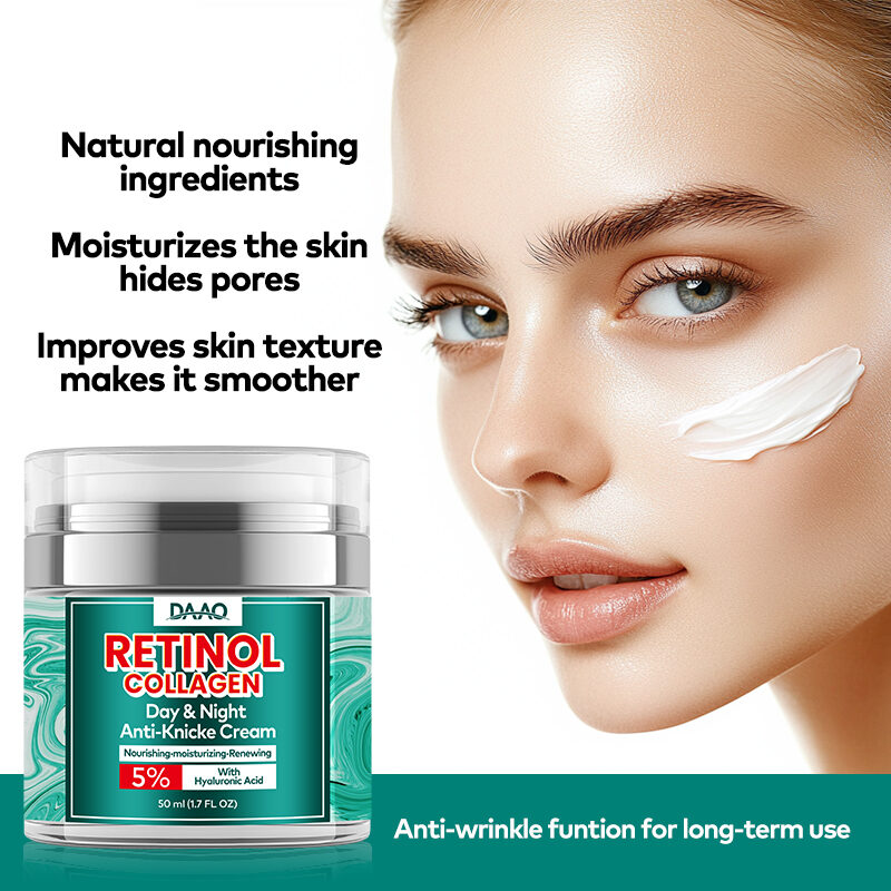 OEM Anti-Aging Face Cream Lotion Retinol Collagen Hyaluronic Acid Moisturizing Cream Wrinkle Reducing Deep Hydration(pic4) OEM Anti-Aging Face Cream Lotion Retinol Collagen Hyaluronic Acid Moisturizing Cream Wrinkle Reducing Deep Hydration(pic4)