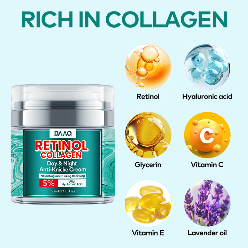 OEM Anti-Aging Face Cream Lotion Retinol Collagen Hyaluronic Acid Moisturizing Cream Wrinkle Reducing Deep Hydration(pic2) OEM Anti-Aging Face Cream Lotion Retinol Collagen Hyaluronic Acid Moisturizing Cream Wrinkle Reducing Deep Hydration(pic2)