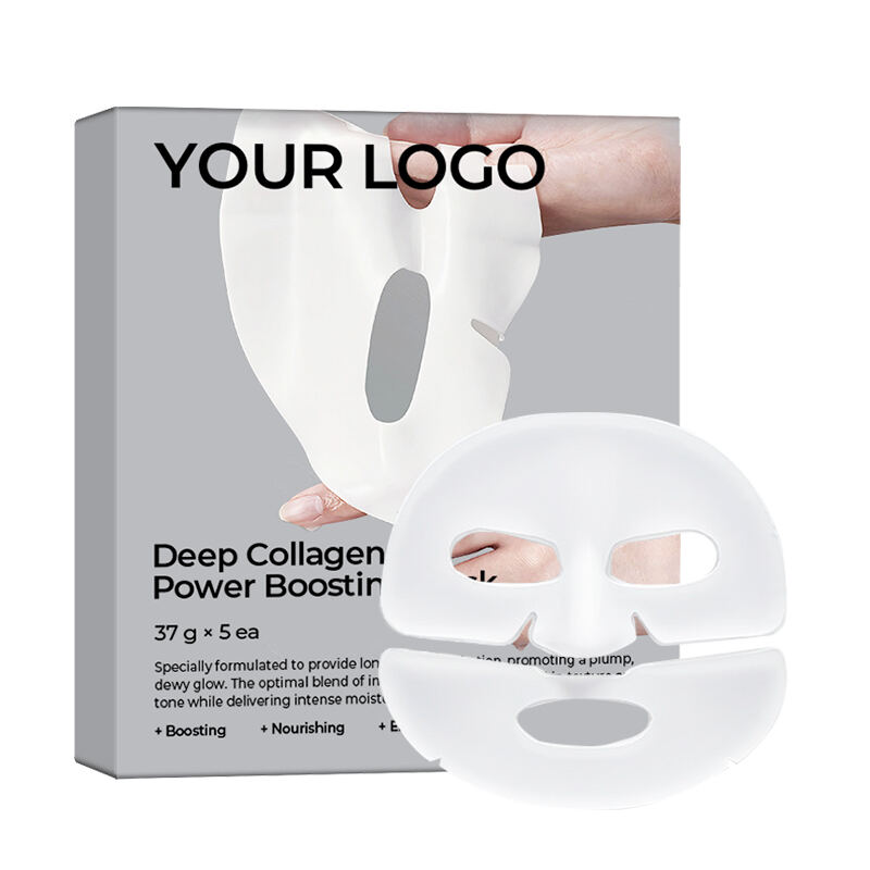 GreenLem Hydrating Bio Collagen Facial Mask Pore Minimizing Anti-Aging Moisturizing Organic Oily(pic1)