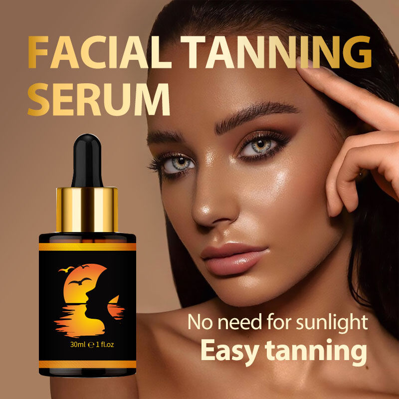 Hot Selling Liquid Tanning Drops Serum Natural Sun-Kissed Glow Sun Exposure Fast-Acting Face Body Bronzing Cruelty-Free(pic2)