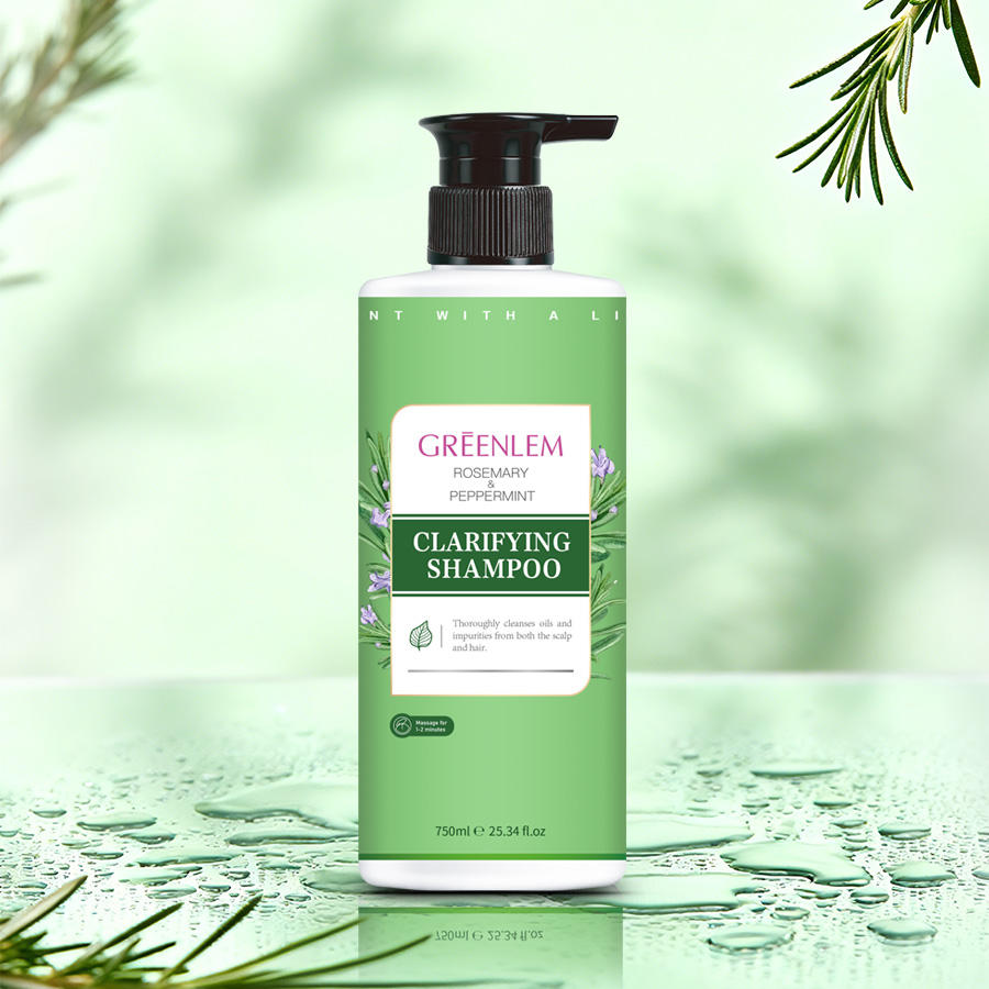Greenlem Rosemary Mint Shampoo with Bota
