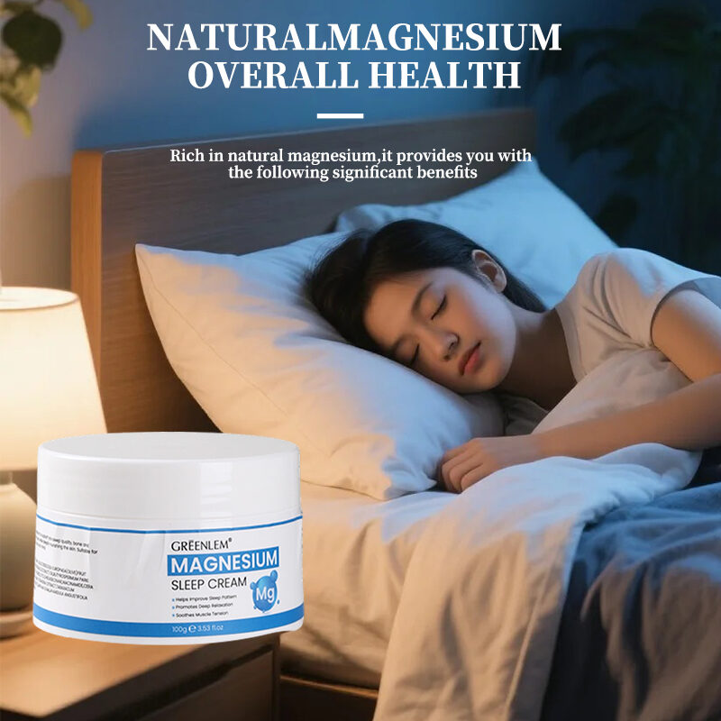 Organic Good Night Sleep Cream Pure Zechstein Magnesium Supports Sleep Heart Bone Muscle Health Lavender Oil for Body(pic2) Organic Good Night Sleep Cream Pure Zechstein Magnesium Supports Sleep Heart Bone Muscle Health Lavender Oil for Body(pic2)