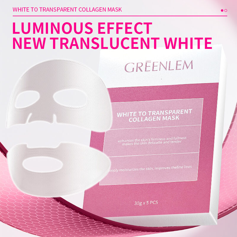 High Quality New White to Transparent Collagen Face Mask Face Tightening Anti-Aging Hyaluronic Acid Ingredients All Skin(pic3) High Quality New White to Transparent Collagen Face Mask Face Tightening Anti-Aging Hyaluronic Acid Ingredients All Skin(pic3)