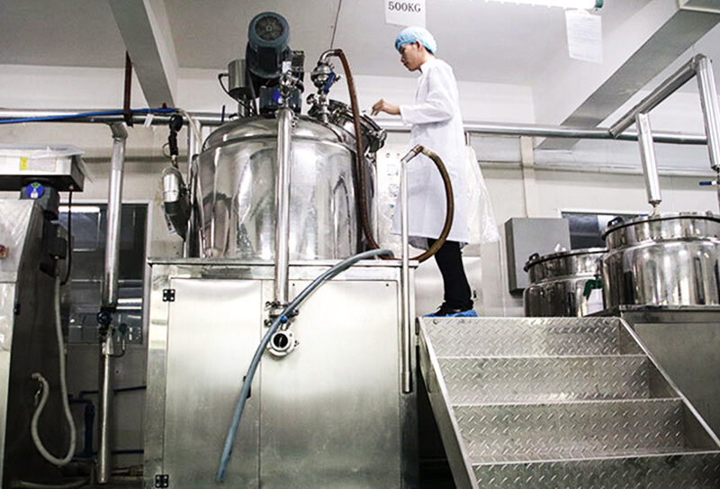 Three principles of production management of cosmetics manufacturers in Da’ao(pic1)