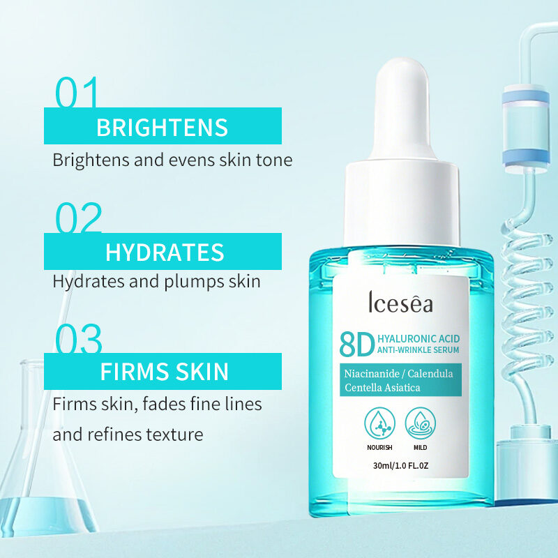 OEM Collagen Hyaluronic Acid Face Serum Firming Moisturizer Rejuvenating for Dry Mature Skin Elasticity Boost(pic4)