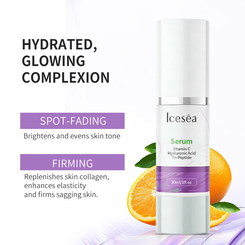 OEM Vitamin C Hyaluronic Acid Face Serum Brightening Hydrating for All Skin Types Daily Skin Care(pic3)
