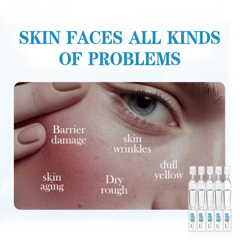 Hyaluronic Acid & Vitamin C Anti-Aging Anti-Wrinkle Whitening Face Moisturizing Liquid with Glycerin(pic3)