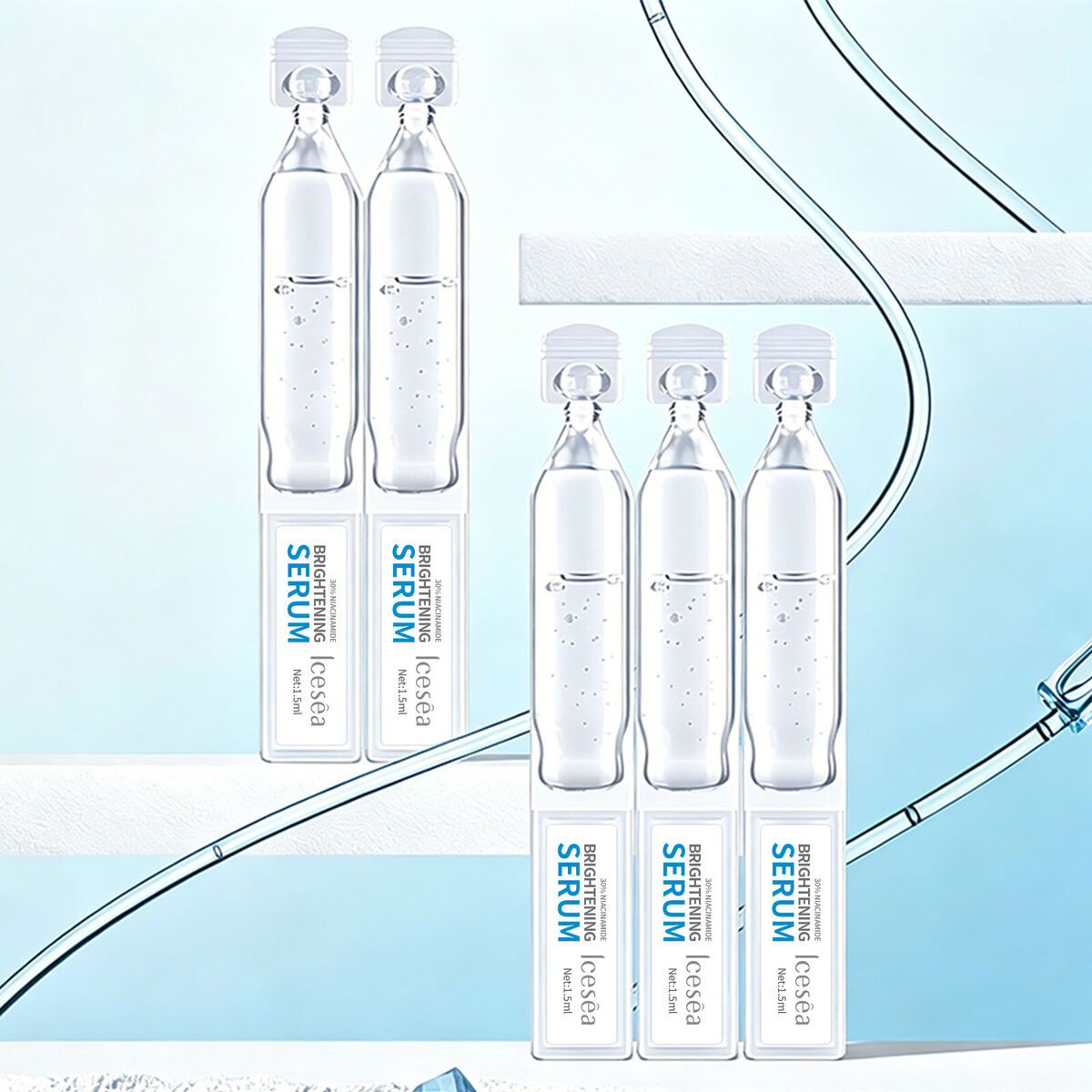 Hyaluronic Acid & Vitamin C Anti-Aging Anti-Wrinkle Whitening Face Moisturizing Liquid with Glycerin(pic6)