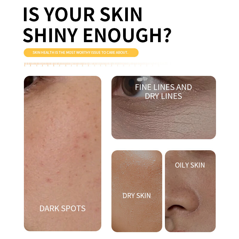 Private Label Vitamin C Illuminating Serum Niacinamide Brightening Dark Spots Anti Aging Hydrating for All Skin Types OEM(pic2)