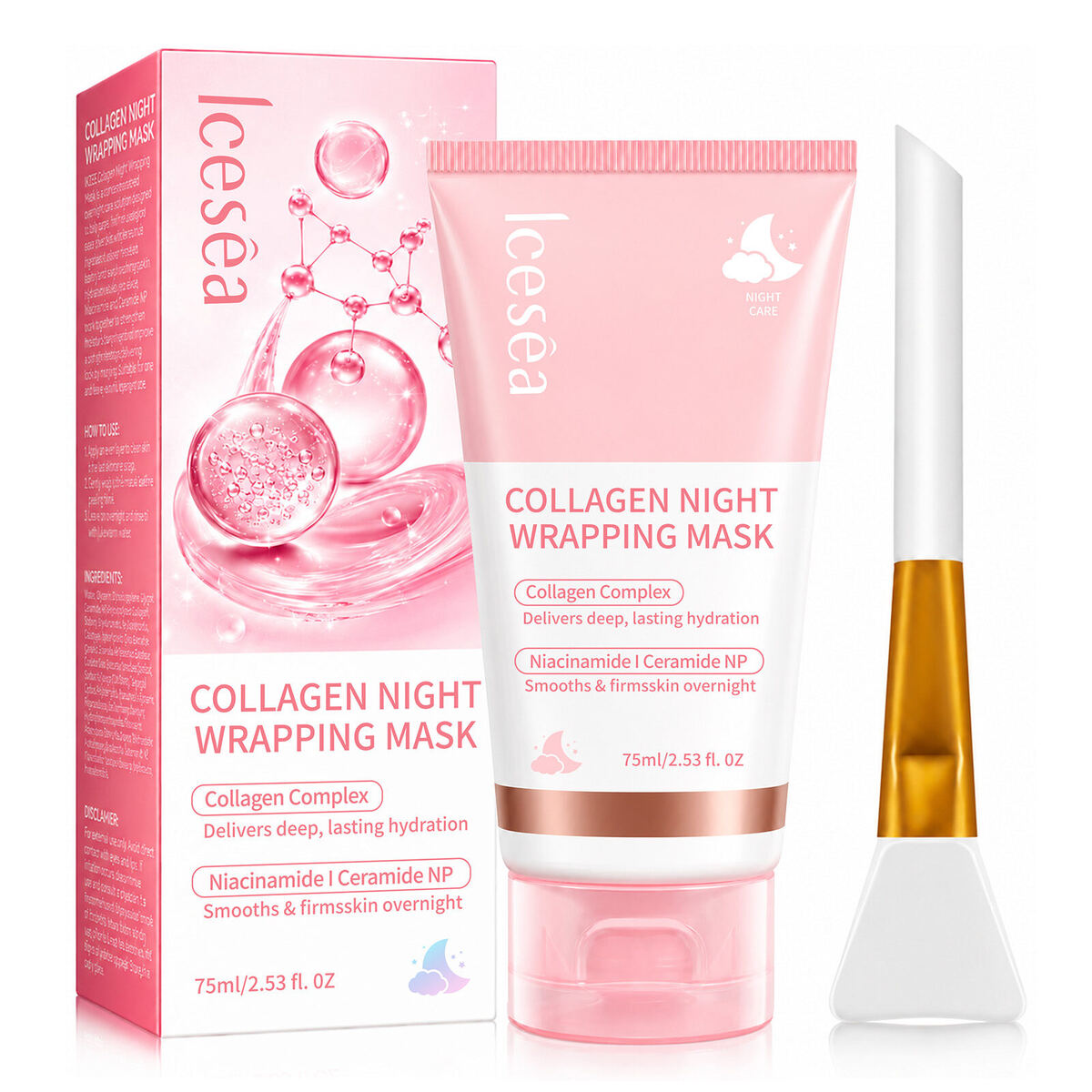 Icesea Collagen Night Wrapping Gel 75ml 